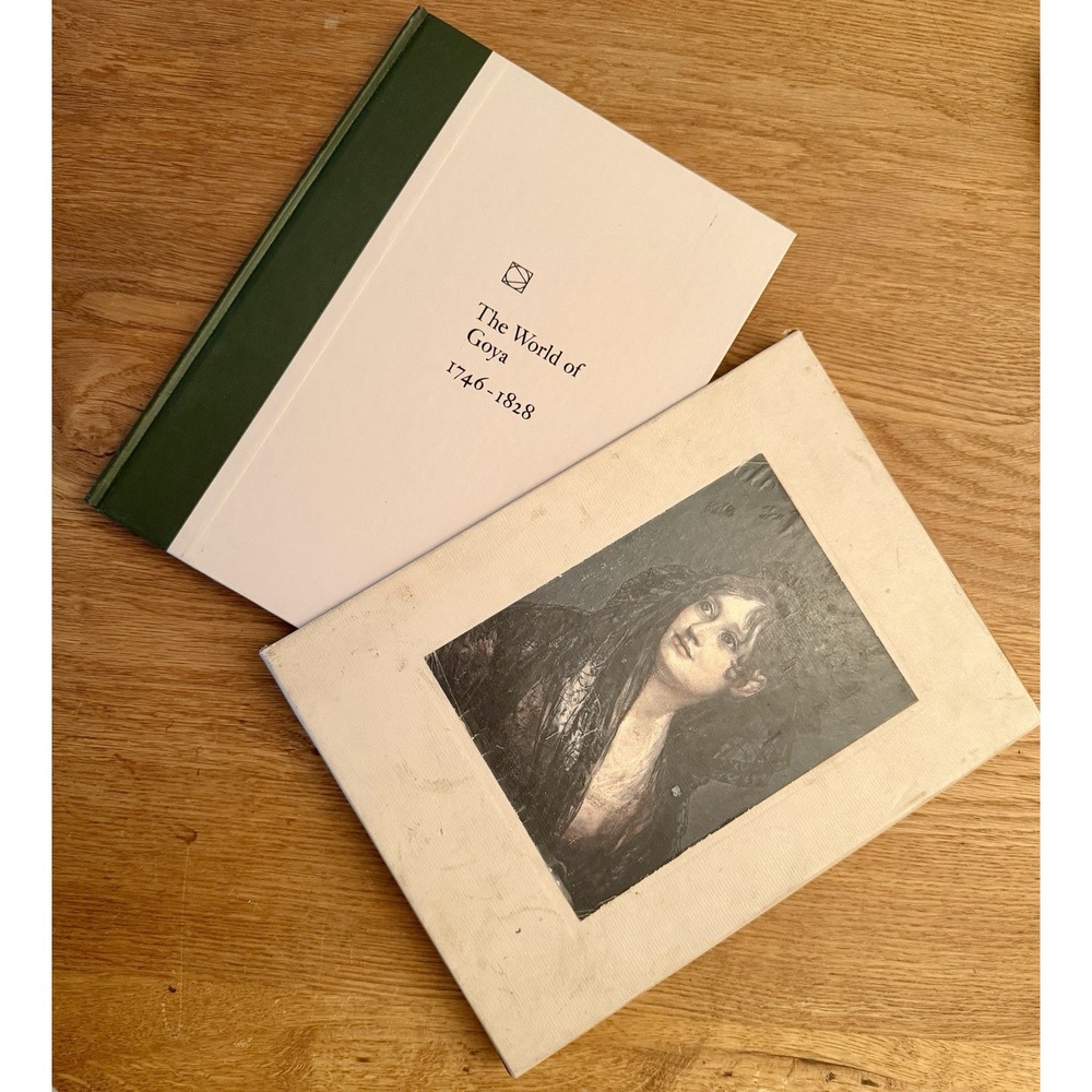 Vintage Covered Book The World Of Goya Time-Life Library of Art 1968 (12"x9")